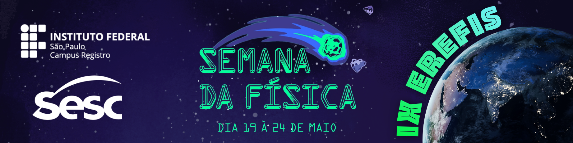 IFSP Registro promove Semana da Física com programação gratuita em parceria com o SESC Registro
